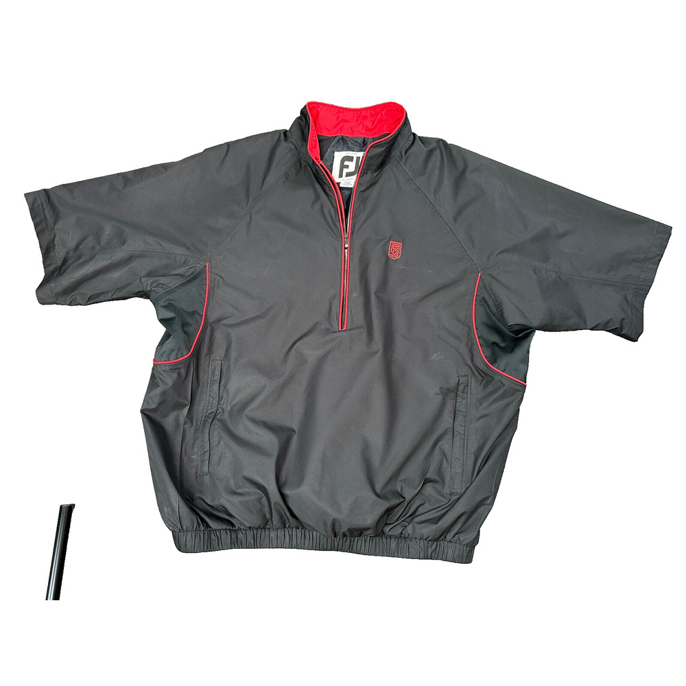 FootJoy DryJoys Tour Collection ShortSleeve Rain Wind Golf Jacket Shirt ~ XL‎